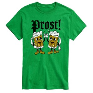 Men's - Instant Message - Oktoberfest Prost Beers Short Sleeve Graphic T-Shirt - 1 of 4