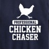 Boys' - Instant Message - Professional Chicken Chaser Graphic Long Sleeve Fleece Sweatshirt - 2 of 4