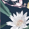 Paradise Midnight Blue Floral Paste the Wall Wallpaper - 4 of 4