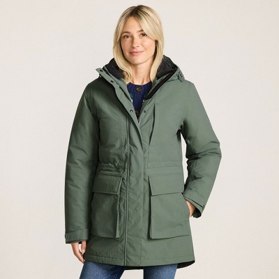 Lands' End Women's Squall Waterproof Insulated 3 in 1 Winter Parka