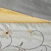 Gulches Queen 7 Piece Elegant transitional style Embroidered Comforter Set£¬Yellow - 2 of 4