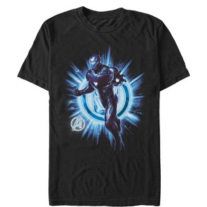 Men's Marvel Avengers: Endgame Iron Man Star Logo T-Shirt - 1 of 4