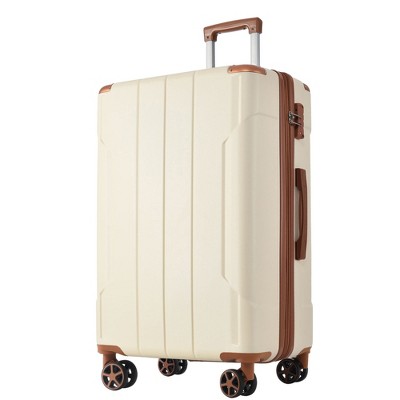 YONWAY 28" Checked-Large Hardshell Luggage, Lightweight Hardside Expandable Travel Laggage with TSA Lock and Spinner Wheel