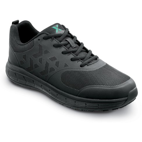 Sr Max Men's, Wake, Black, Athletic Style, Maxtrax Slip Resistant, Soft ...