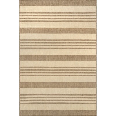 Nuloom Robin Striped 8x11 Indoor/outdoor Area Rug For Living Room Patio ...