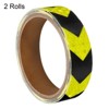 Unique Bargains Arrow Waterproof Adhesive High Visibility Warning Trucks Cars Reflective Tape 2 Pcs - 3 of 4