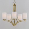 Maxim Lighting Deven 5 - Light Chandelier in  Satin Brass - 3 of 3