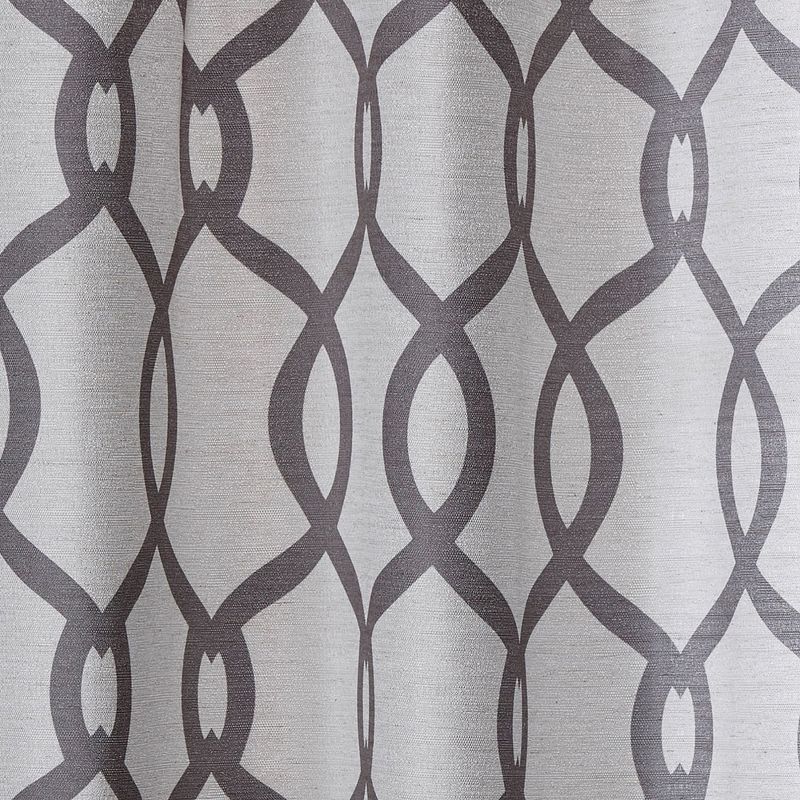 Exclusive Home Kochi Light Filtering Linen Blend Grommet Top Curtain Panel Pair, 2 of 5