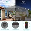 Sonkuki 7.5 ft Outdoor LED Solar Lighted Patio Market Umbrella w/ Push Button Tilt - 4 of 4