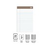 Staples Notepads 5" x 8" Narrow White 50 Sheets/Pad 12 Pads/PK (18592STP) TR58181/18592 - 3 of 4