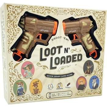 Loot N' Loaded, The Quick Draw Card Game with Toy Guns, Perfect for Both Adult Party Games & a Fun Family Game Night - By Gatwick Games