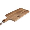 Gibson Elite 3 Piece Acacia Wood Serving Board with Carving Knife and Fork in Brown - 2 of 4