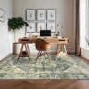Rug - Non-Slip Stain-Resistant Indoor Carpet Foldable Ultra-Thin Vintage Floor Mat for Living Room, Bedroom Dining Room Nursery Office - 3 of 4