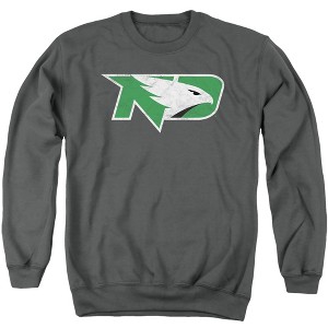University of North Dakota Official Distressed Primary Adult Crewneck Sweatshirt - 1 of 4