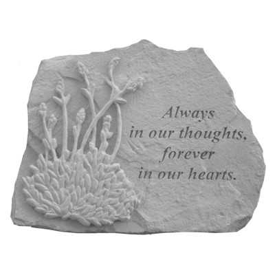 Kay Berry Always in Our Thoughts…w Lavender Memorial Stone