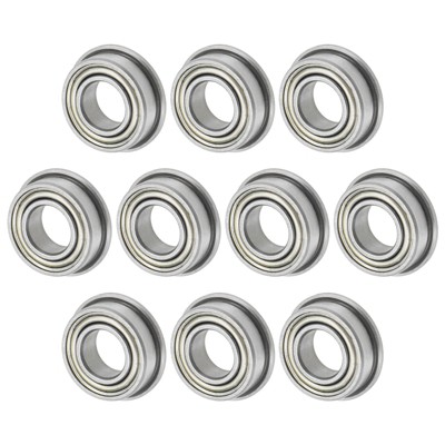Unique Bargains Durable Chrome Steel Flanged Ball Bearing 10 6mm x 12mm x 4mm