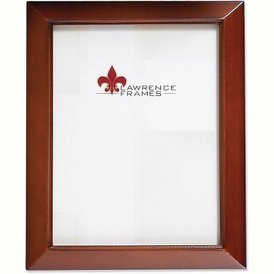 Lawrence Frames Walnut Wood 8x10 Picture Frame - Estero Collection 725280