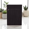 15.5" Bathroom Vanity with Integrated Sink – Compact Freestanding Cabinet with Storage for Small Bathrooms, No Faucet Included - 3 of 4