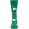Memoi Men's "Gnome For The Holidays" Christmas Novelty Crew Sock - 2 of 4