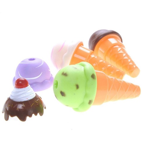 New Toy Chef Ice Cream Shop Playset Pretend Play Ice Cream and Cones 