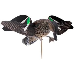 Avian X Powerflight Hen Teal Green Wing Duck Decoy with Wings, Stake & Carry Bag, Authentic Details and 360 Degree Wings Spin in Winds up to 30 MPH - 1 of 4