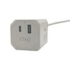 CIAO Tech 6FT Extension Cord 3 Outlets 1 USB Ports & 1 Type C Output - 3 of 4