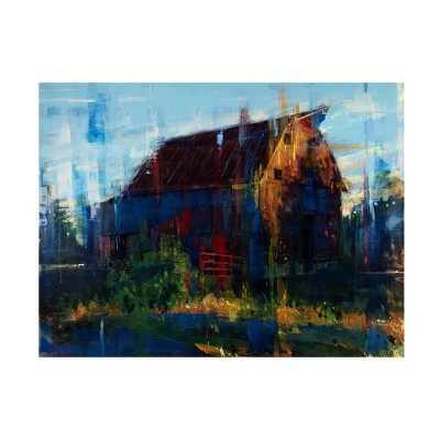 Trademark Fine Art - James Ayers  Morning Shadows Canvas Art