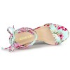 Allegra K Women's Block Heel Lace Up Heel Sandals - 4 of 4