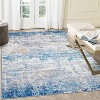 2'x6' Machine Washable Runner Rug, Non-Slip Low Pile Carpet for Hallway, Bedroom, Living Room, Kitchen, Dining Room, Grey - 2 of 4