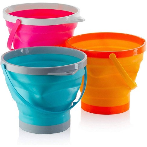 Top Race 2 Gallons (7 Liters) Extra Large Foldable Pail Bucket Set of 2, 7  Litres - Ralphs