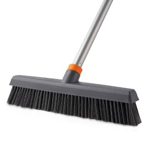 Runesay Floor brush with Squeegee powerful cleaning tool for concrete - 1 of 4
