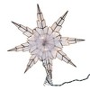Kurt Adler 10-Light 15-Inch 8-Point Capiz Silver Star Tree Topper - 4 of 4