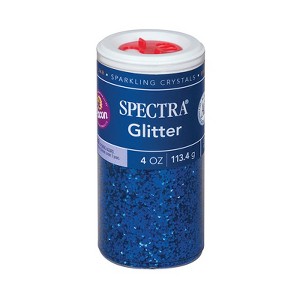 Spectra Glitter, Blue, 4 oz., 1 Jar (Pack of 6) - 1 of 1