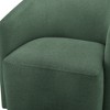 Swivel Polyester/Nylon Fabric Barrel Chair with Pocket Coil Seat and 360-Degree Swivel for Living Room - 2 of 4