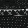 Seven Times Six Harry Potter Men's House Crests Ugly Christmas Sweater - All 4 Houses Available Black - 4 of 4