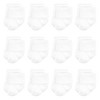 Luvable Friends Cotton Rich Baby Terry Socks 24-Pack, White - 2 of 3