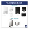 Tork Premium Multifold Towel, 1-Ply, 9 x 9.5, White, 250/Pack, 12 Packs/Carton - 4 of 4