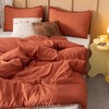 BAGOKIE 3-Piece Bed in a Bag Comforter Set with Pom Fringe - 2 of 4