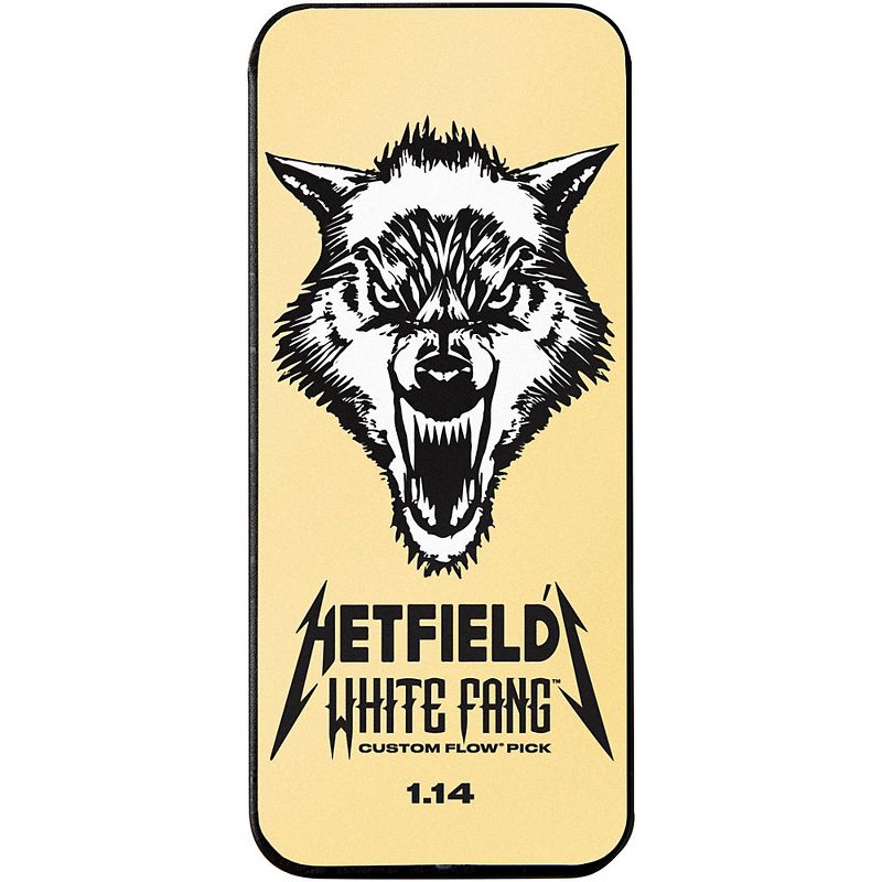 Dunlop James Hetfield Signature White Fang Guitar Picks and Tin, 2 of 3