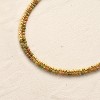 Women Beaded Bracelet Gold Double Layer Gemstone 14K Simple Dainty Handmade Chain Everyday Boho Beach Jewelry - 4 of 4