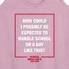 Women's - Ferris Bueller's Day Off - How Could I Possibly Graphic Racerback Tank - 2 of 4