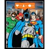 Justice League Instagram Pose Black T-shirt Toddler Boy to Youth Boy - 2 of 3