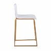 Set of 2 26" Mara Contemporary Counter Height Barstools - LumiSource - 3 of 4