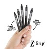 Zebra Z-Grip Recycled Retractable Ballpoint Pen Medium Point 1.0mm Black Ink 24/Pack (20314) - 3 of 4