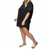 Women's Poplin Tunic Shirtdress - Plus - GEEGEE - 2 of 4