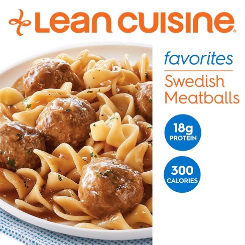 Lean Cuisine Simple Favorites Frozen Swedish Meatballs - 9 ...