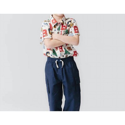 Boy's Jack Shirt - PINK CHICKEN