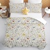 Boersma 3 Pieces Mushroom Decoration Comforter Set Soft Bedding Set for Home Bedroom Decor Down Alternative Twin Size - 3 of 4