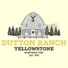 Men's Yellowstone Dutton Ranch Montana USA Est. 1886 T-Shirt - 2 of 4