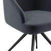 Martha Stewart Sora Upholstered Stationary Office Chair - 4 of 4